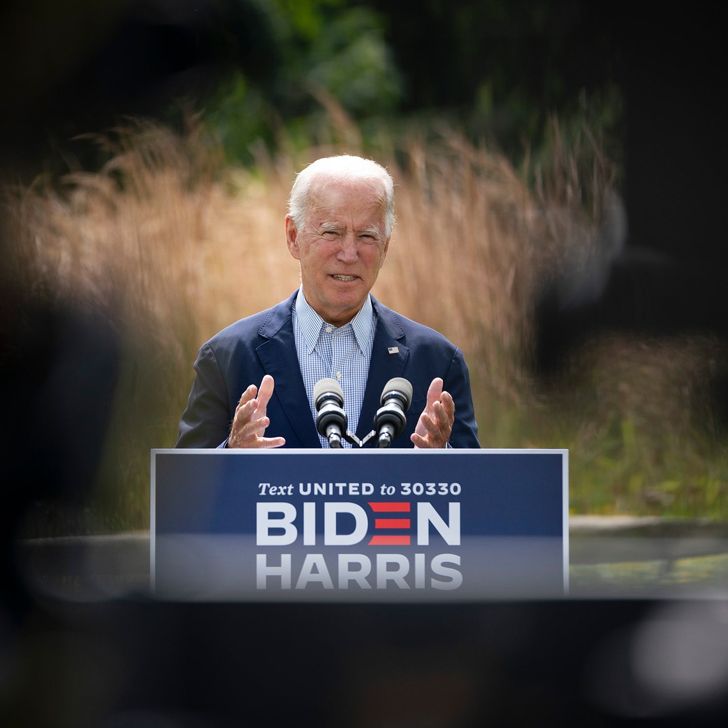 Presidential Candidate Joe Biden Campaigns In Wilmington, Delaware