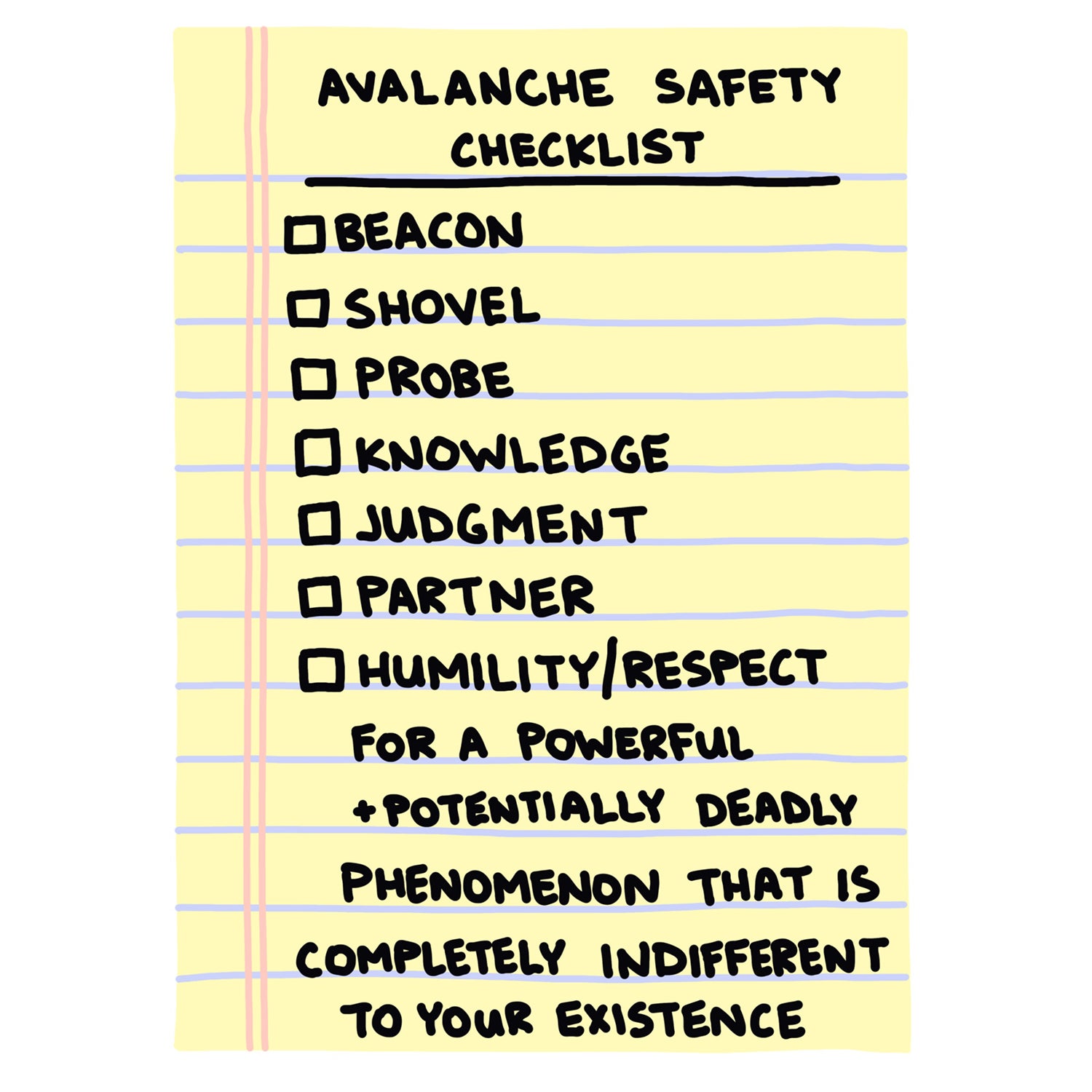 The avalanche doesn’t care if you’re an expert.