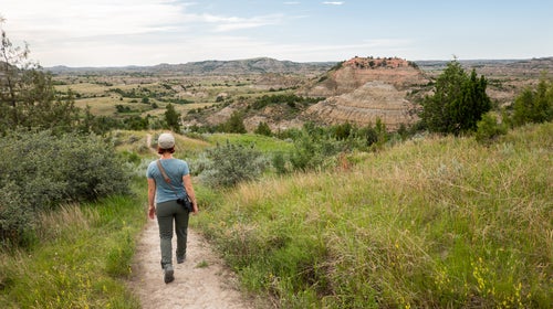The author on Painted Canyon Trail