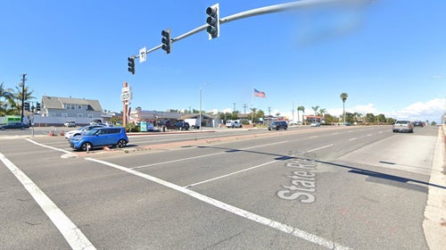 Beach Boulevard in Huntington Beach, California