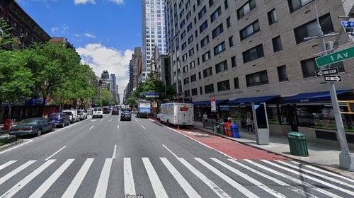 First Avenue in Manhattan