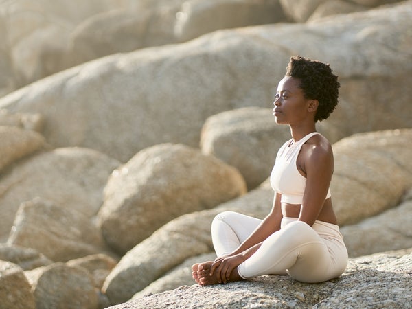 Meditating In Nature