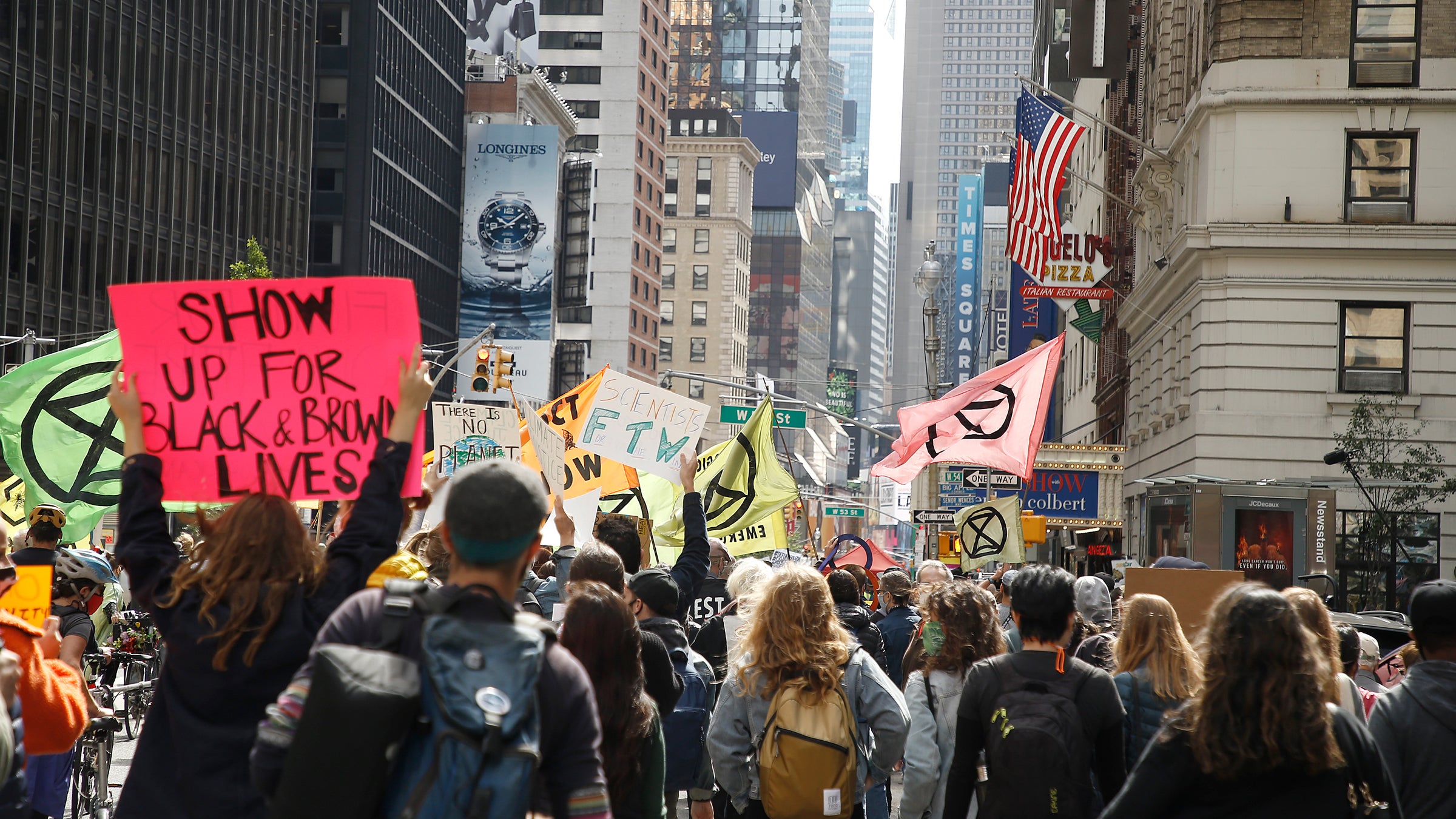 Climate And Racial Justice Rally In New York City