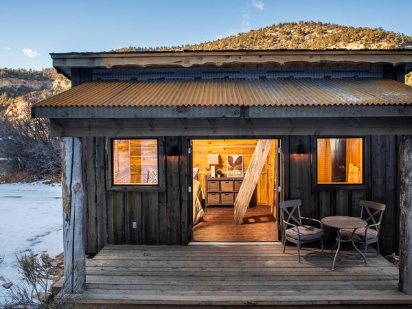 We rounded up some of our favorites, ranging from a tiny house with a killer hot tub to a solar-powered retreat on an apple orchard.