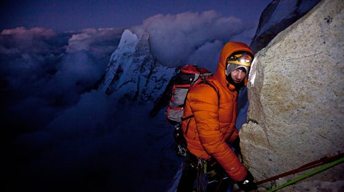 Renan Ozturk in Meru
