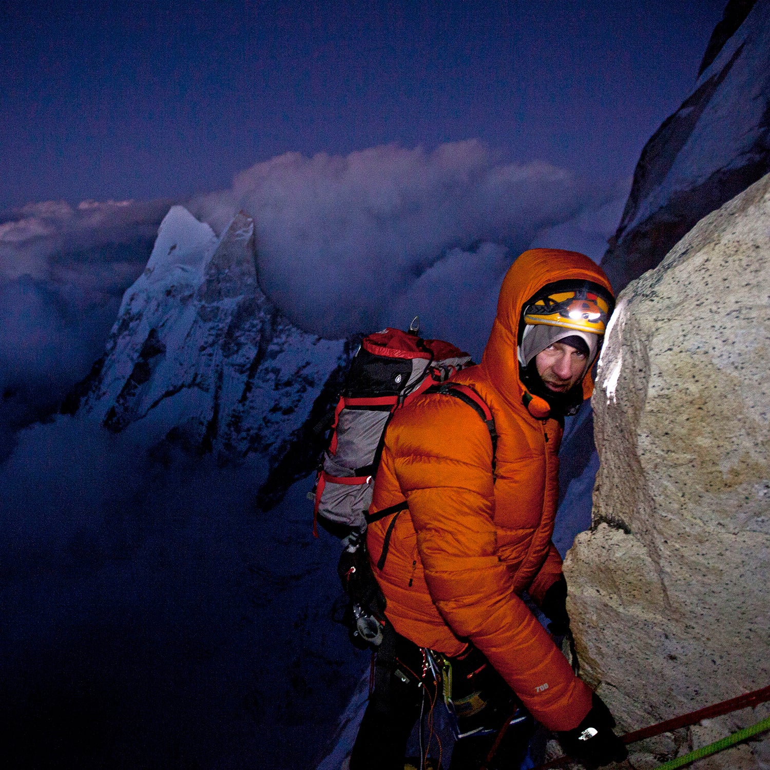 Renan Ozturk in Meru