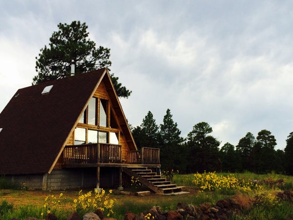 You can find an Airbnb with character and plenty of solitude not far from the canyon’s edge.
