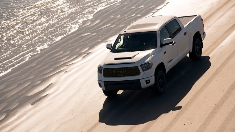 A lot of people think a full-size truck like the Tundra is going to be too big and too inefficient for their needs. But if you hope to carry more than just passengers and simple camping gear, or if you want to perform any sort of modification, then the more robust platform offered by the Tundra is simply what you need.