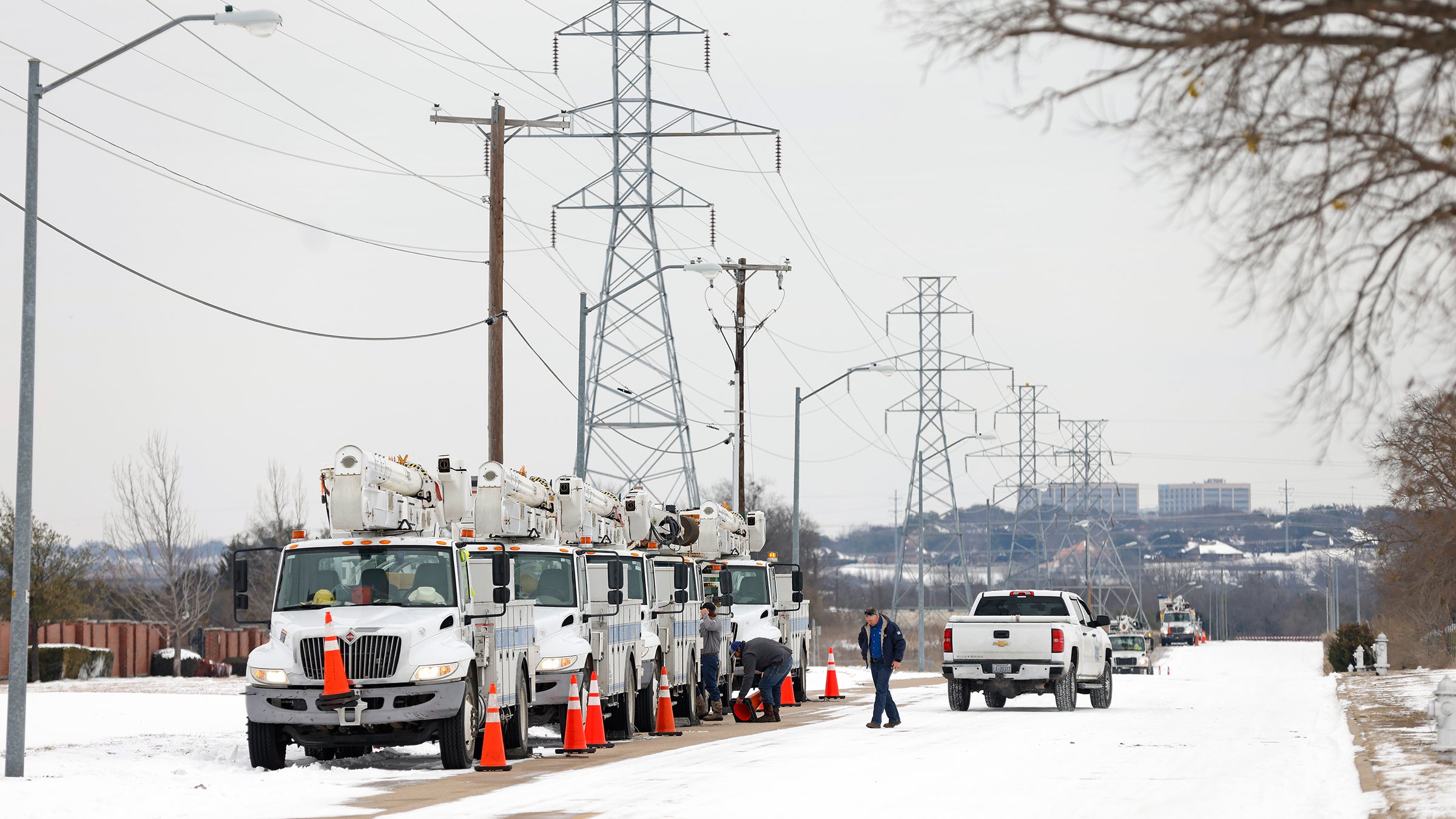 Winter Storm Uri Brings Ice And Snow Across Widespread Parts Of The Nation