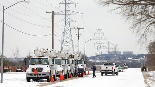 Winter Storm Uri Brings Ice And Snow Across Widespread Parts Of The Nation