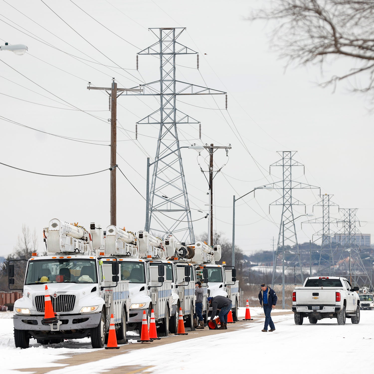 Winter Storm Uri Brings Ice And Snow Across Widespread Parts Of The Nation