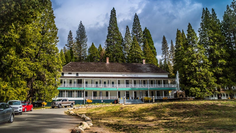 The Big Trees Lodge in Yosemite National Park, California