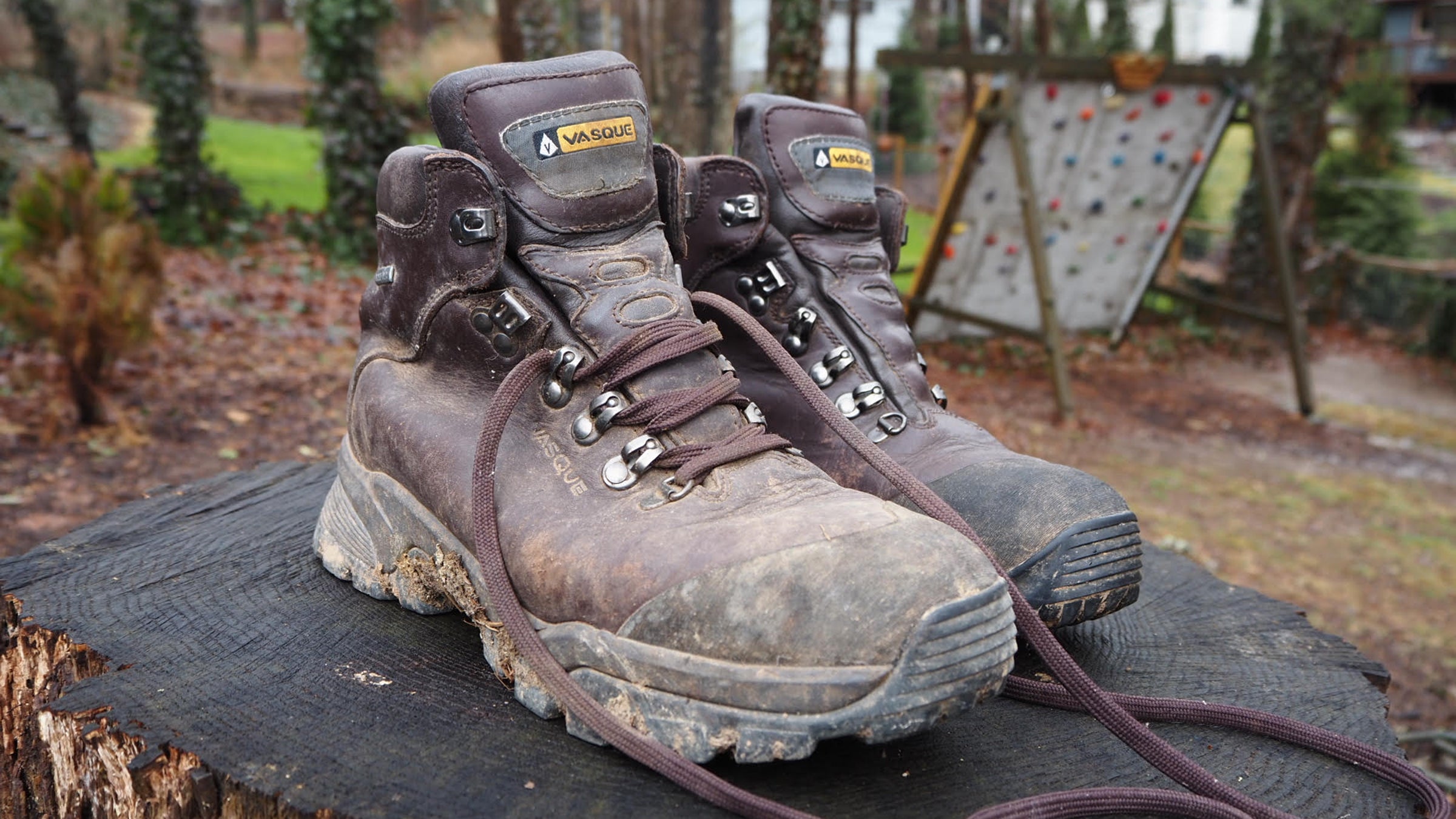 Mens leather walking clearance boots