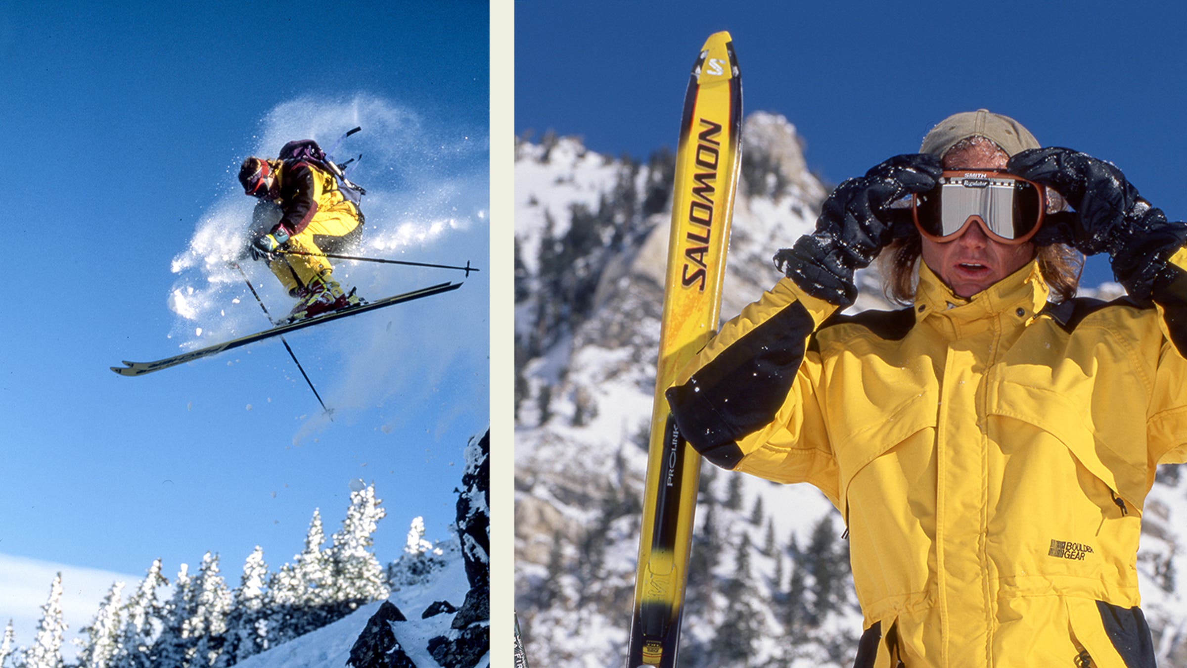 By the mid-nineties, Cummings was one of the best big-mountain skiers in the world.