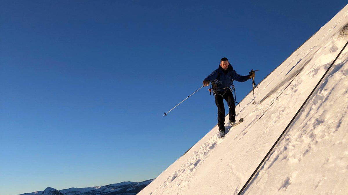 The Historic Ski Descent of Half Dome