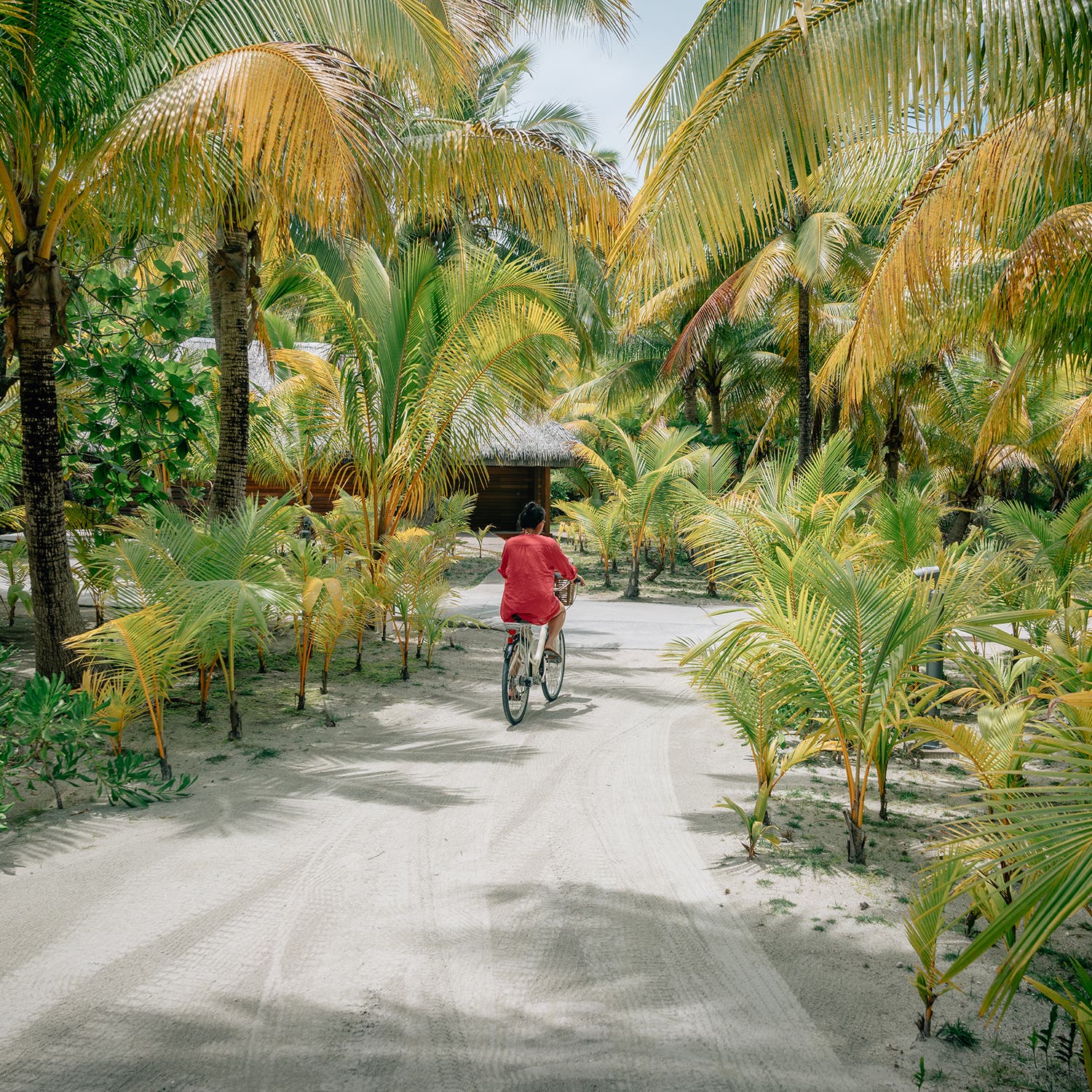A ride through Tetiaroa village
