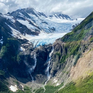 Rainbow Glacier, just outside the park