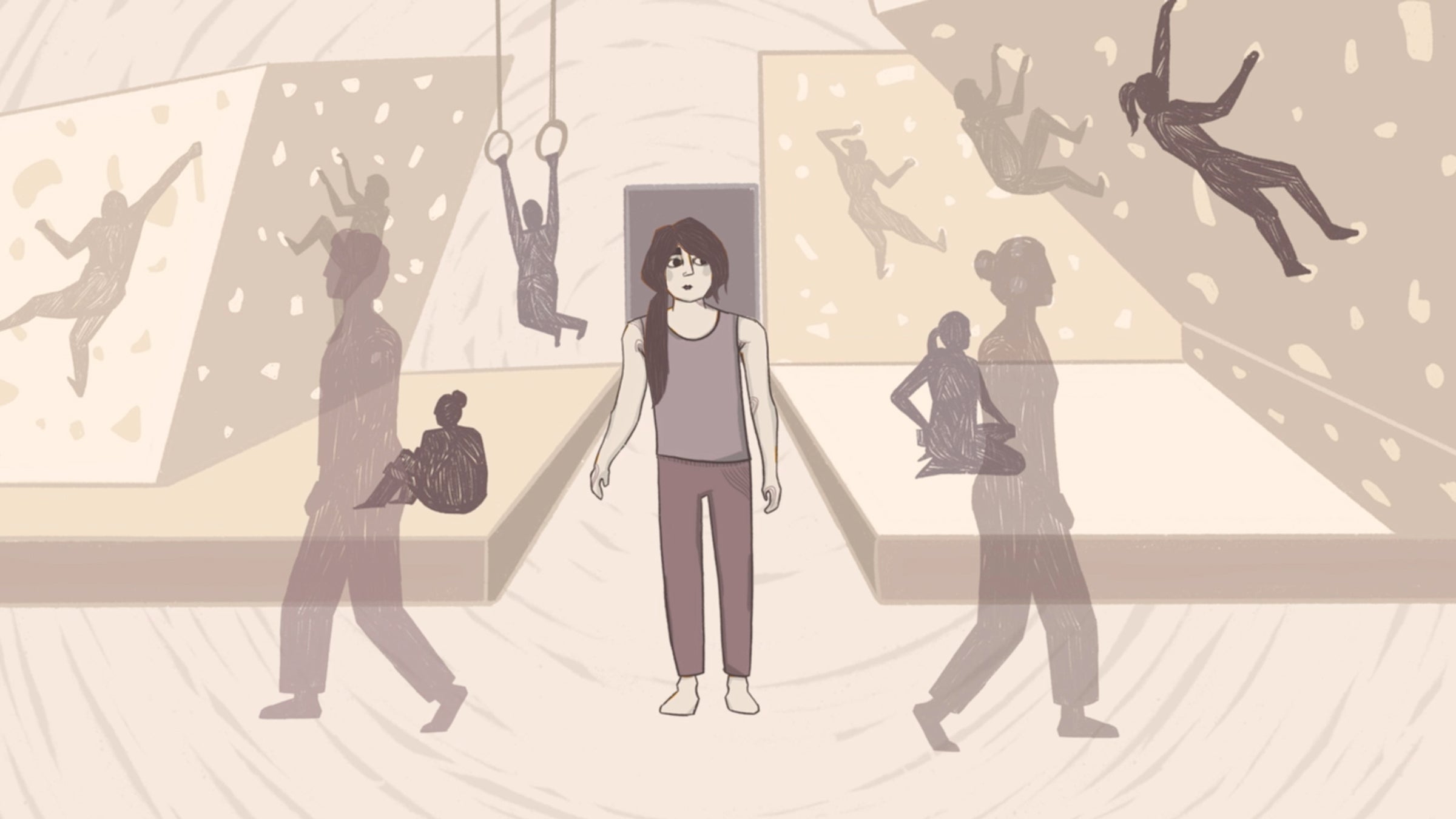 The 45-minute documentary, which is available for free on YouTube, tells Treadway’s story alongside those of four professional climbers who also experienced eating disorders: Emily Harrington, Kai Lightner, Angie Payne, and Andrea Szekely.