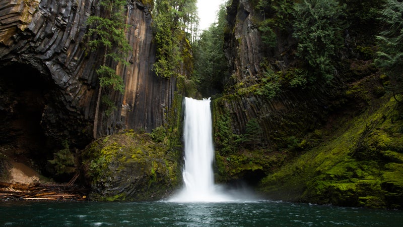 Toketee Falls Pacific North West