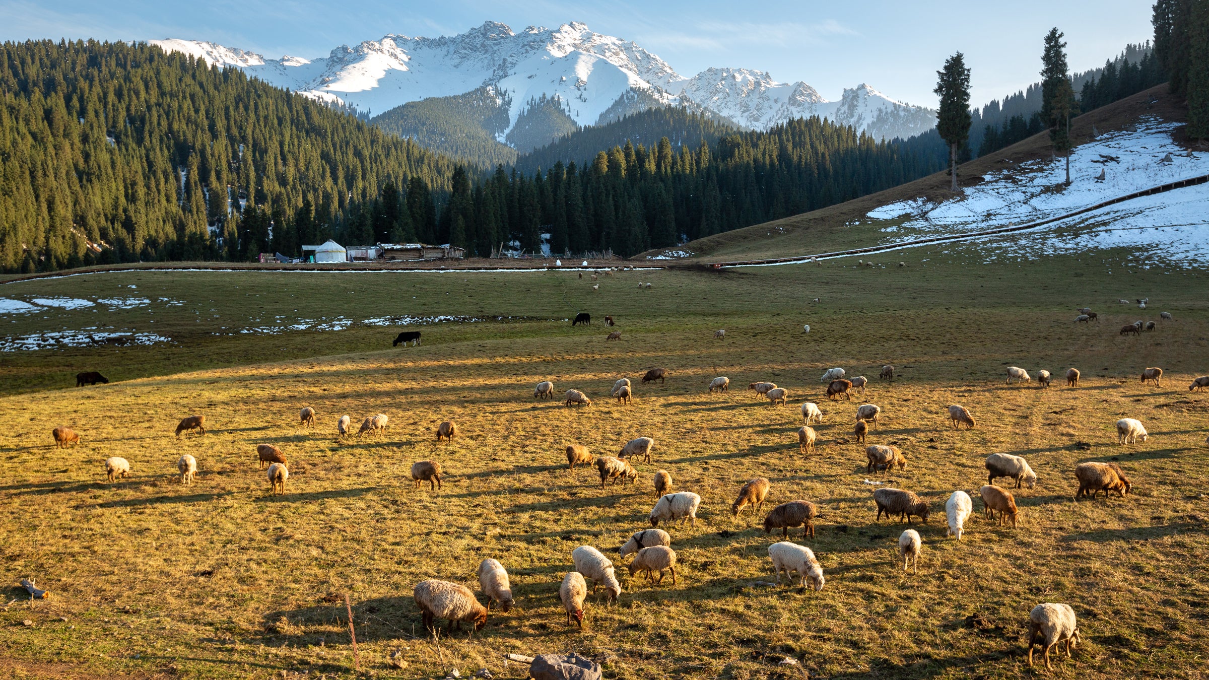 Mountainous Range Of Xinjiang, China