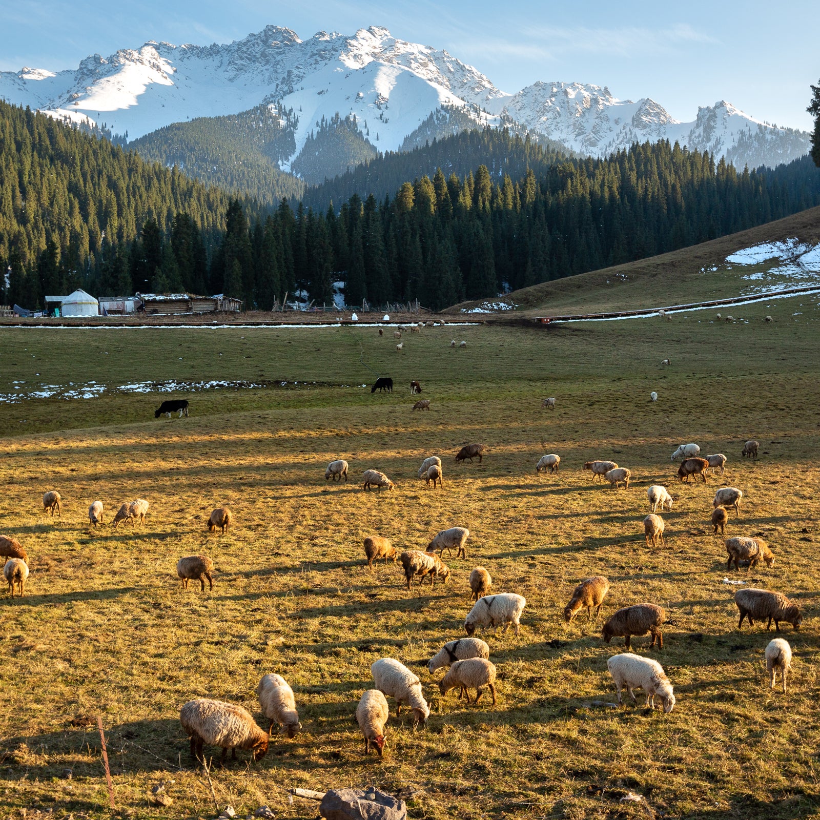 Mountainous Range Of Xinjiang, China