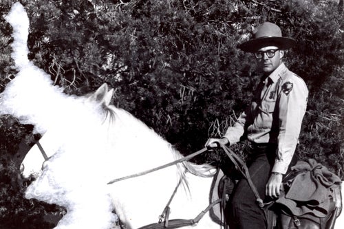 Fugate at Navajo National Monument in 1968