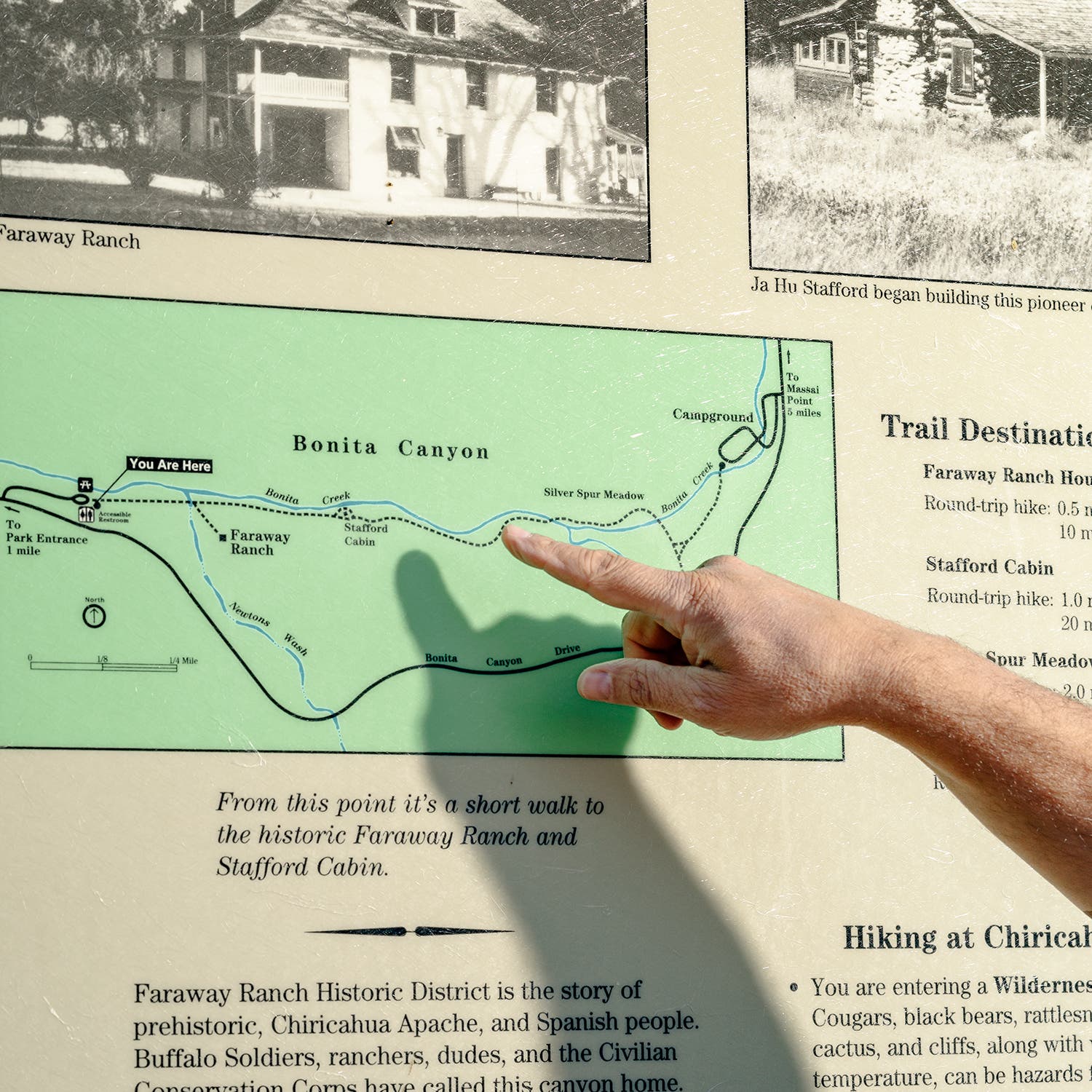 Where Fugate may have vanished