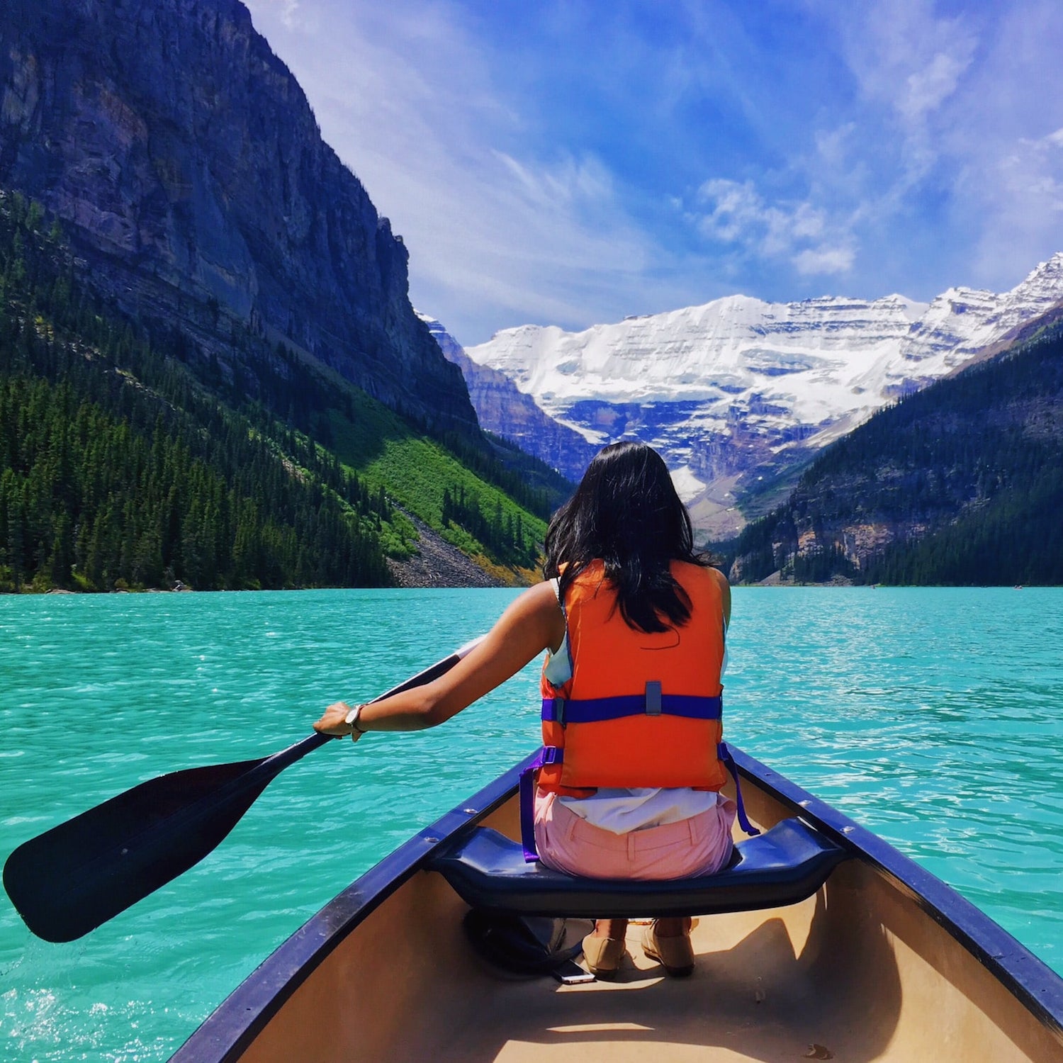 “It’s important toexplore all the different pathways in life. I stand out so much more because I lived in a canoe for six months.”