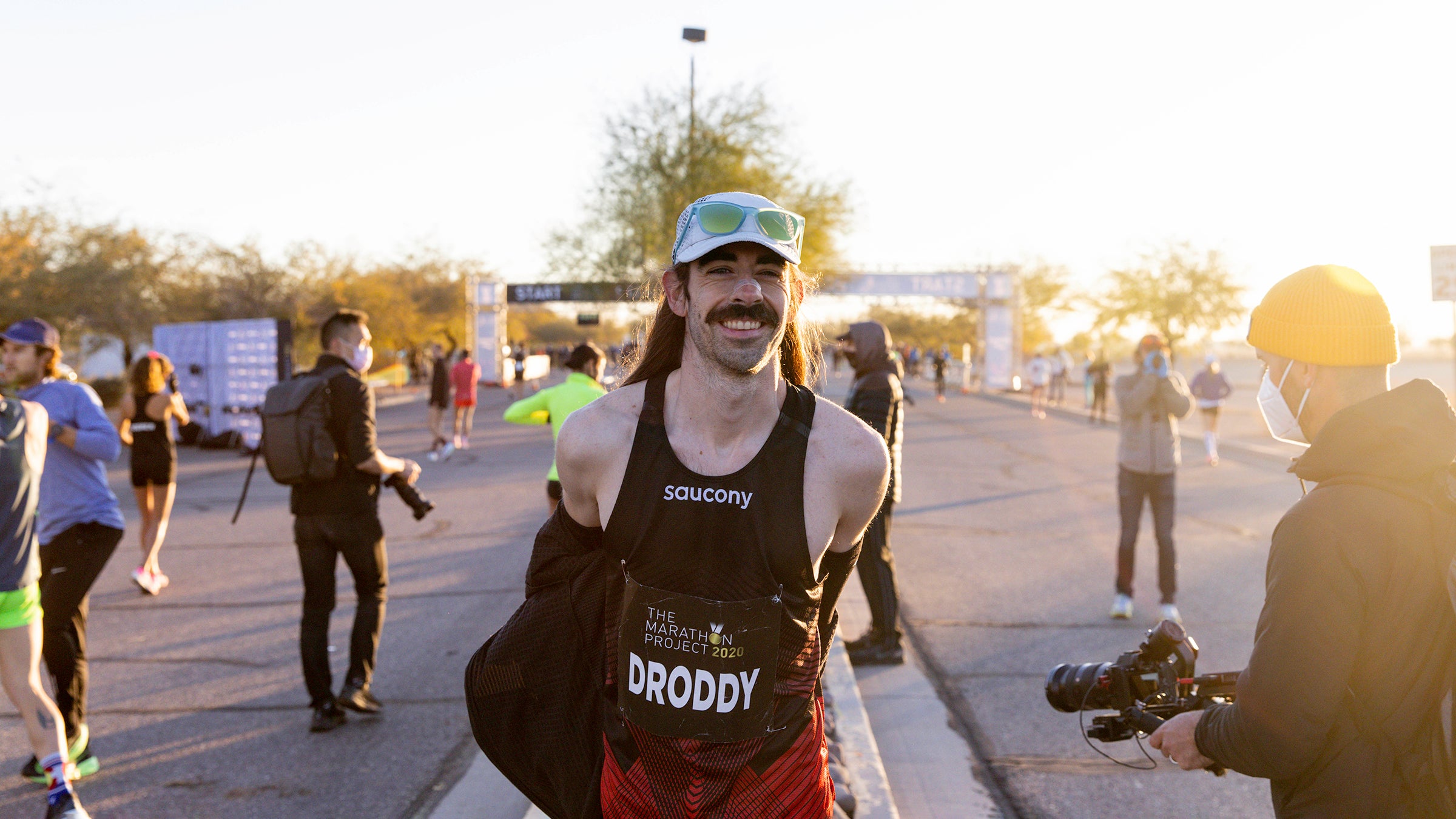 Last December, in an elites-only marathon in Arizona, 30-year-old Noah Droddy ran 2:09:09—a time that makes him the tenth-fastest American marathoner ever.