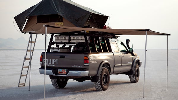 270 awnings wrap one side, and the rear of your truck with continuous coverage.
