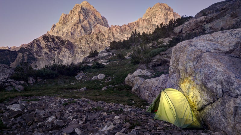 Tent Camping in Upper Cascade Creek