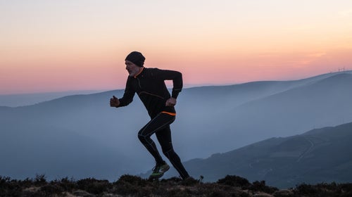 Sprinting In The Sunset