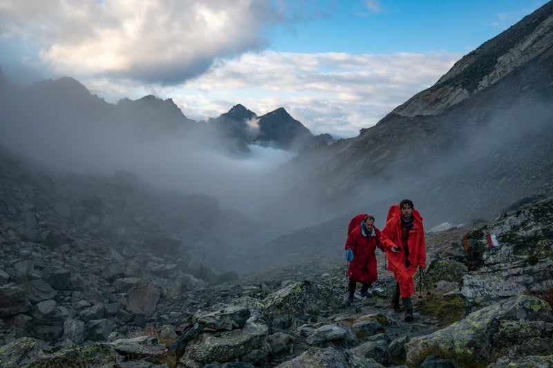 Foschia ai piedi del Monviso