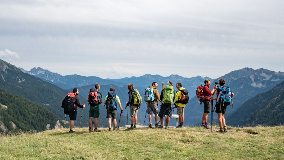 Hundreds of People Are Section-Hiking the AT of Italy