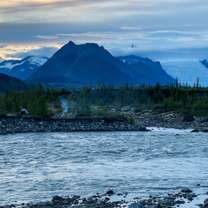 Sunset at Wrangell–St. Elias