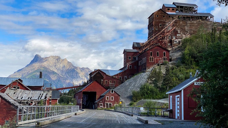 This historic copper mining town of Kennicott