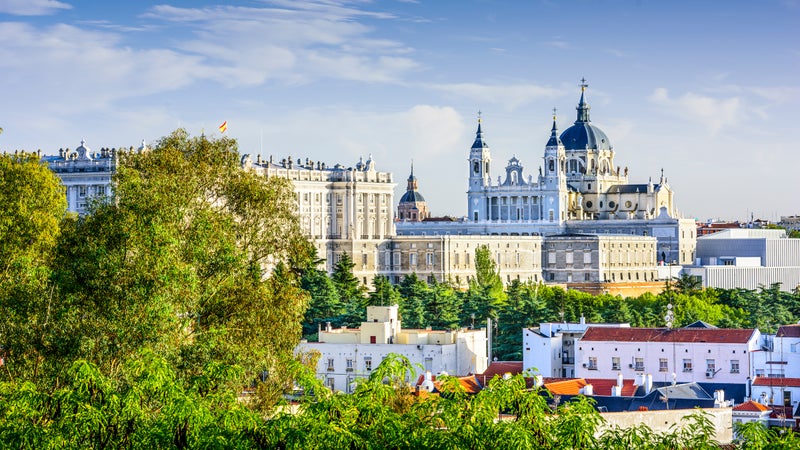 Almudena Cathedral of Madrid, Spain