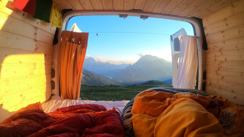 Vanlife in the dolomites