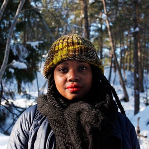 Gamu Moyo designs women‘s hiking gear for Fjällräven.