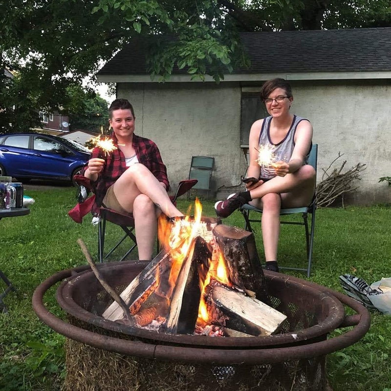 Coleen Huling (left) and Melissa Williamson