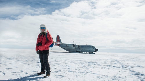 Maggie Shipstead, author of Great Circle, on Greenland’s ice sheet