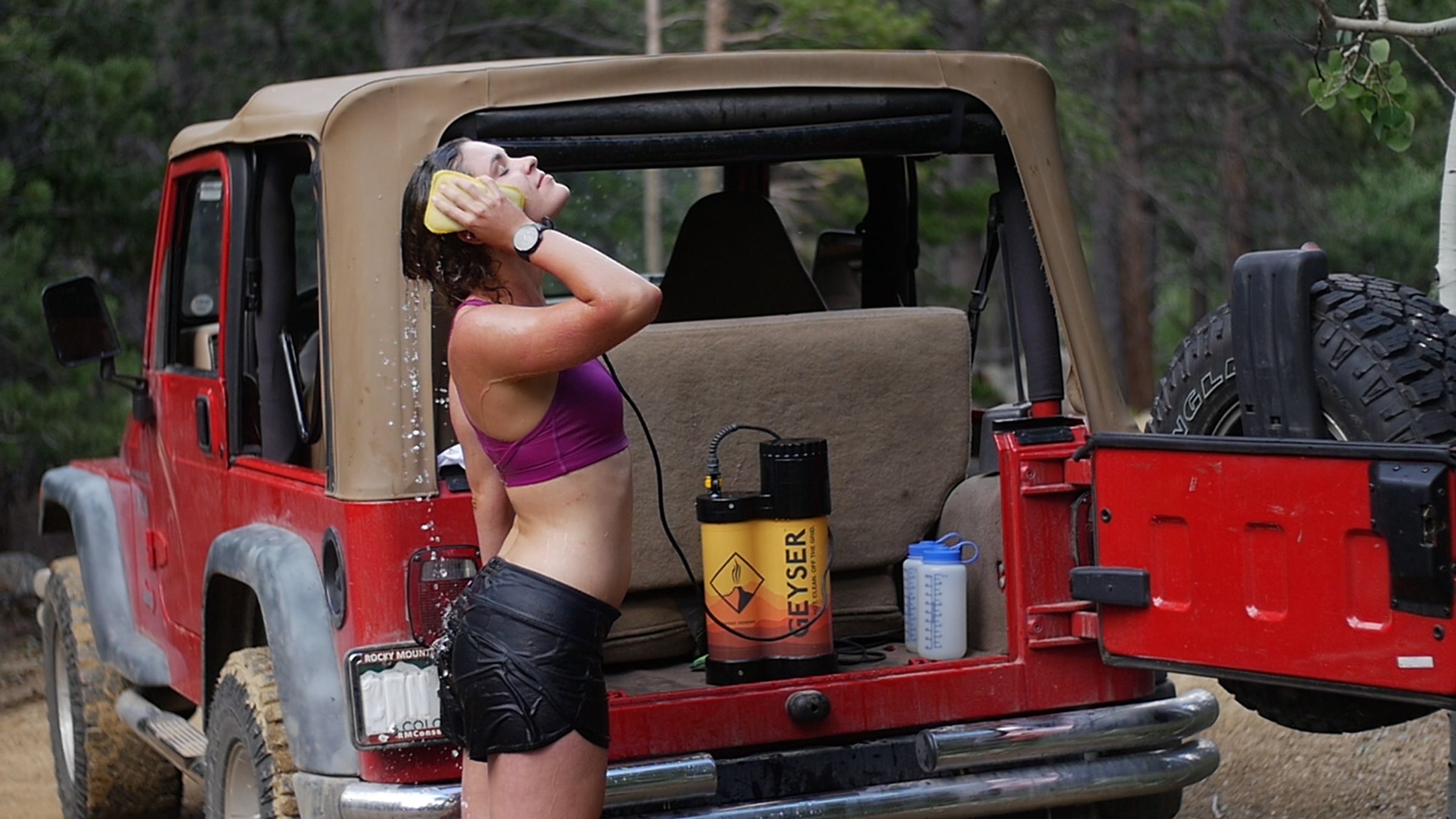 Our Portable Shower for Camping: Hot H20 Solution for Less Than $40 