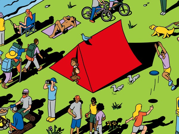 Perhaps the deeper ethical question is not how to behave in a crowd, but: do we have a right to solitude?