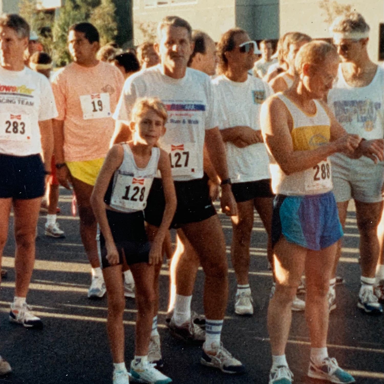 Waiting for a race to begin