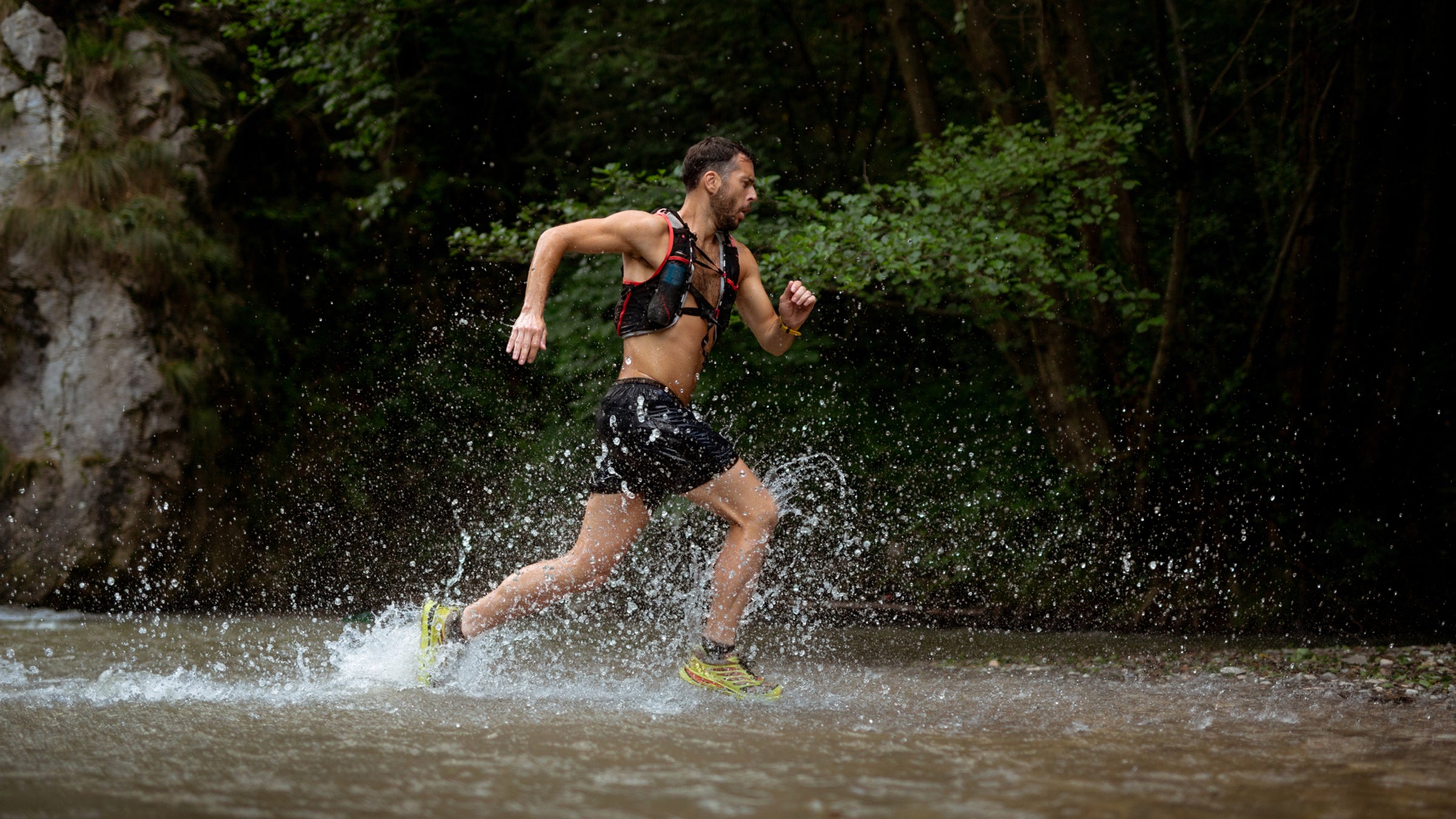 A Runner In The Nature
