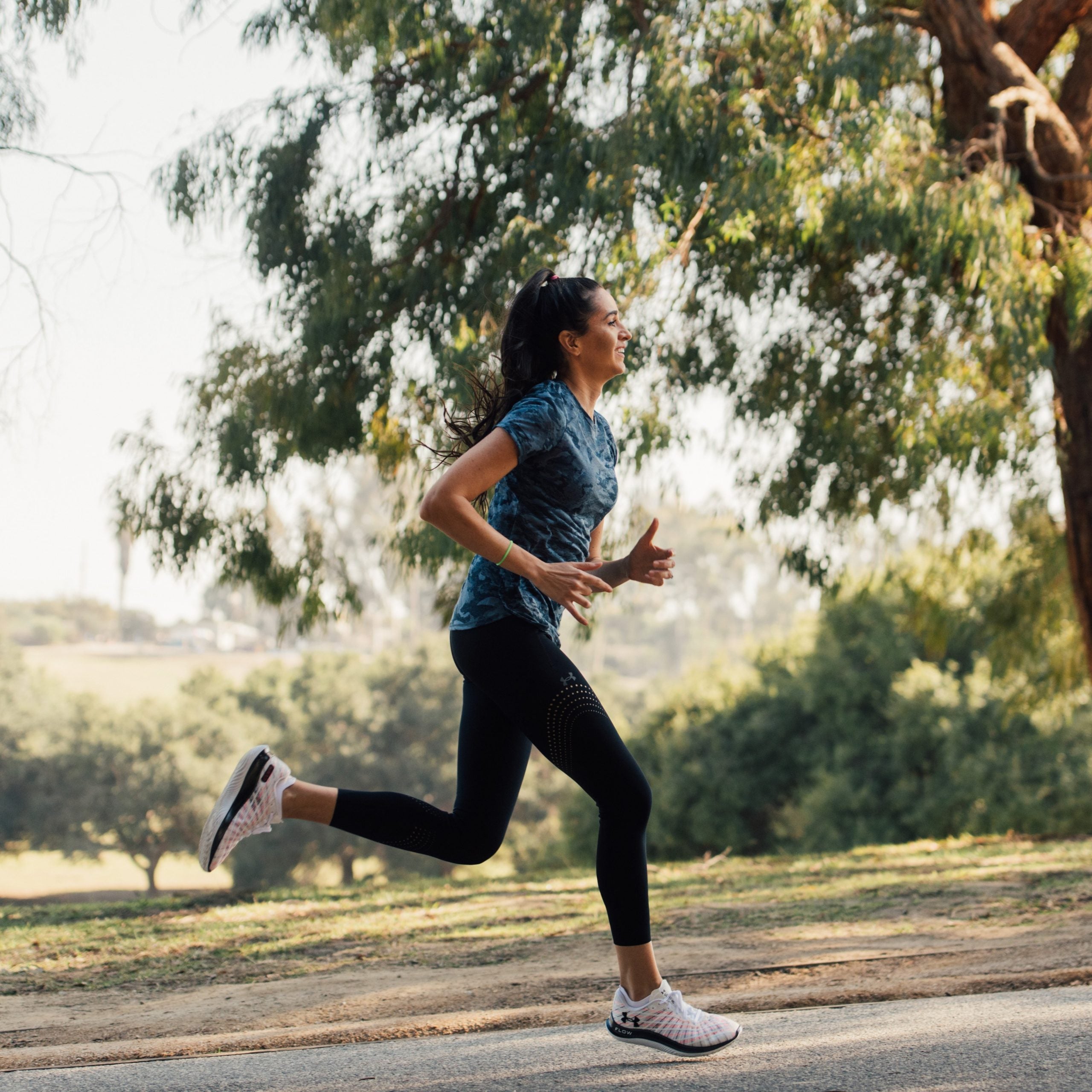 People Running In Park