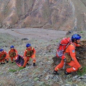 CHINA-GANSU-JINGTAI-MARATHON-RESCUE ENDED (CN)