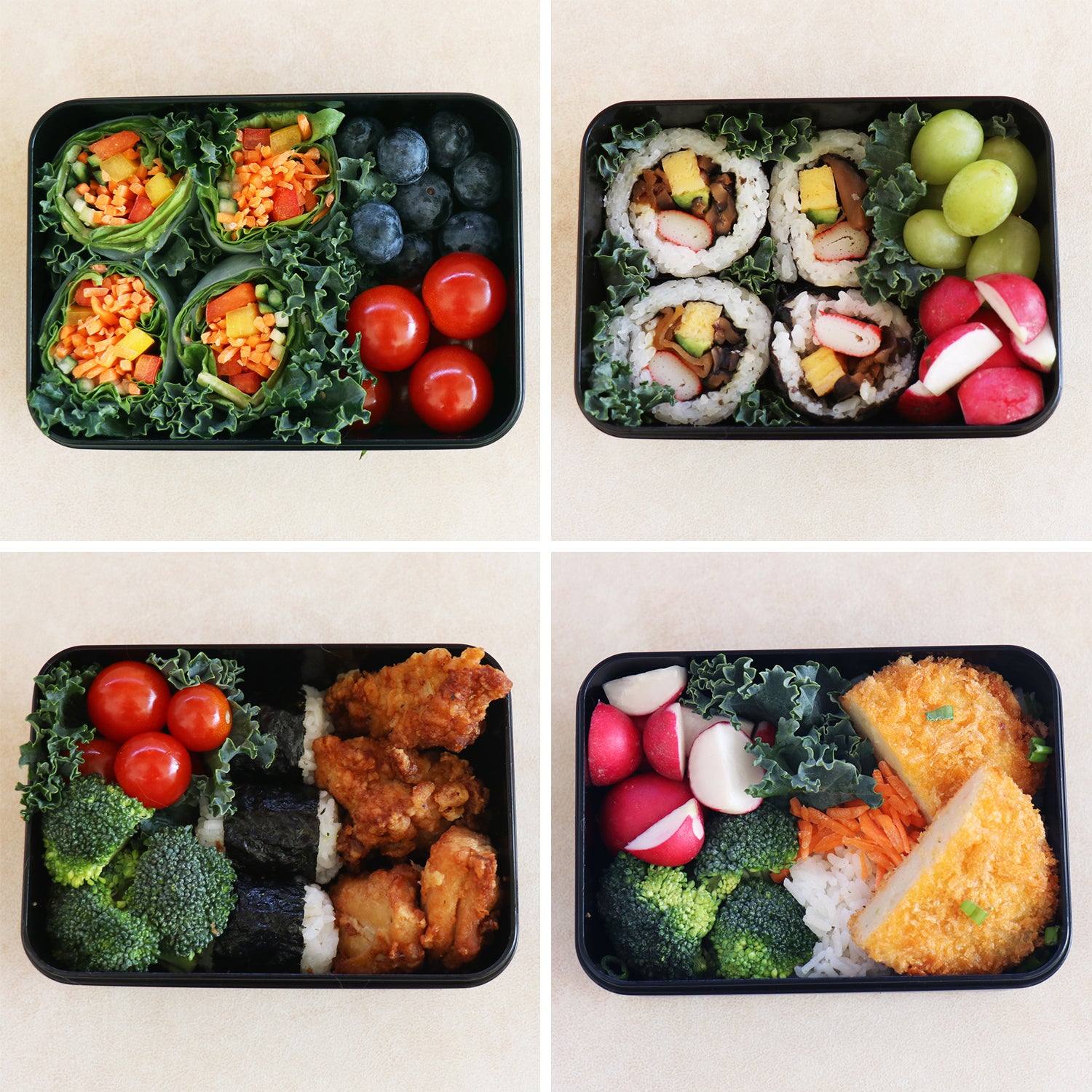 Three Easy Bento Lunch Box Ideas for School Lunches ~ Crunch Time Kitchen