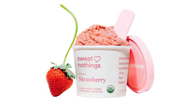 Sweet Nothings Spoonable Smoothies: Peanut Butter & Strawberry Review 