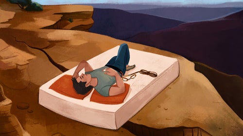 Mason Earle speaks about going from being an elite athlete to spending most of his waking hours in bed, the pleasure he now finds in the littlest things, and why he actually doesn’t miss climbing.